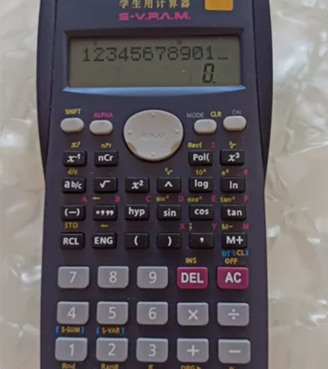 卡西欧计算器  FX-82MS 科学考试 ...