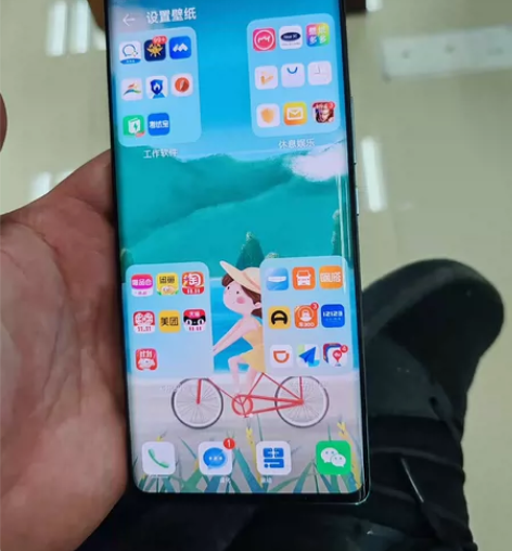 因换机出售刚买全新曲屏荣耀70，运行内存1...