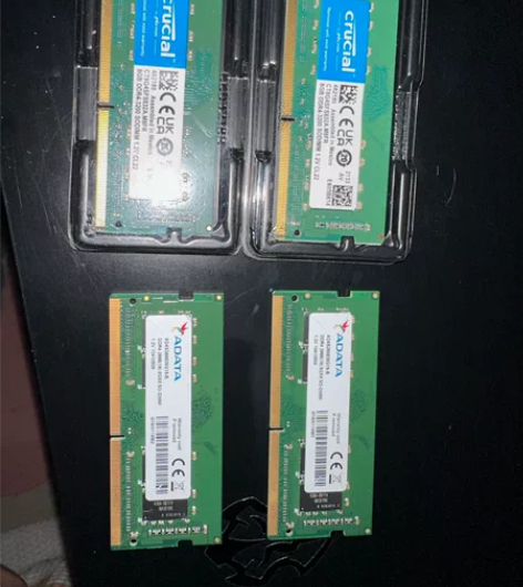 闲置加内存换下来的 DDR4 8G笔记本内...