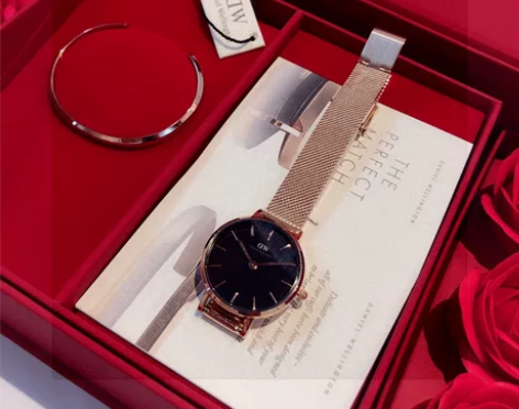 DW手表手镯永生花礼盒 手表和手镯款式任选！