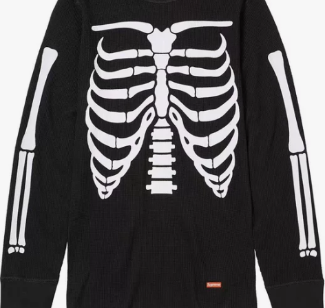 Supreme华夫格长袖，m，全新，售出不...