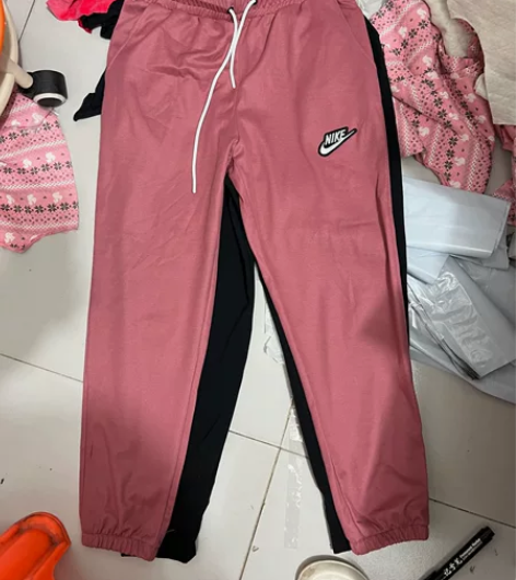 女款160尺码无瑕疵裁片做的，就一条，介意...