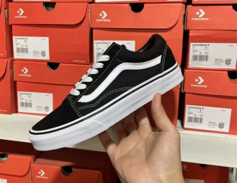 全新 正品 Vans 黑白OS Old S...