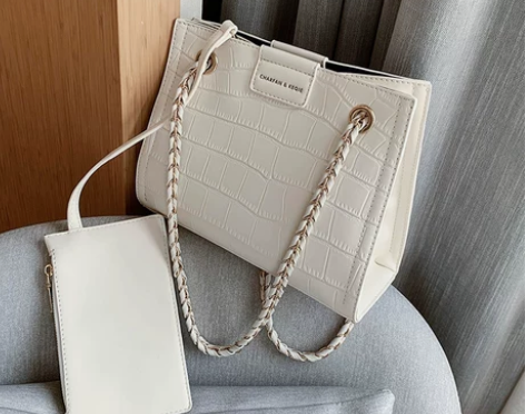 流行包包小众设计2023新款潮网红链条包高...