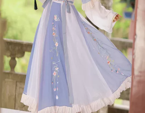 妃亦坊 原创汉服女晋制半臂中国风交领齐腰六...