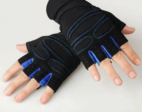 健身房手套男运动防滑半指单杠锻炼防起茧护腕...