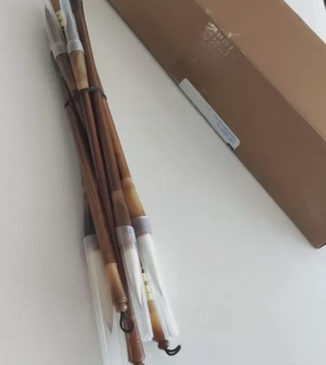 清库存！！7支毛笔套装，狼兼毫书法大中小楷...