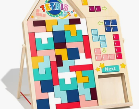 【年货价】俄罗斯方块积木拼图3儿童益智力开...