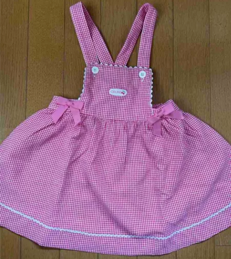 正品Celine爆款樱桃格子背带裙100码...