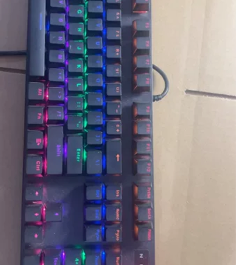 Rapoo机械键盘 好的在用游戏机电脑主机...