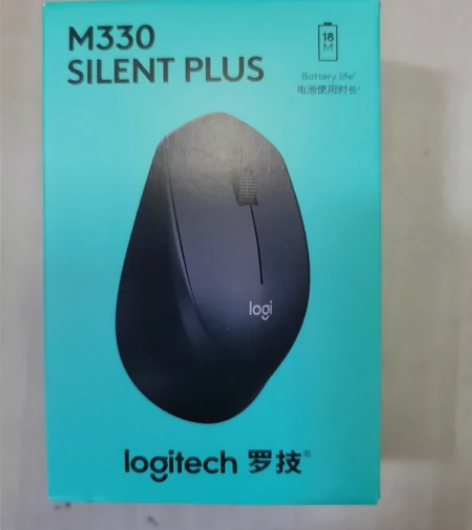 罗技(Logitech)M330 静音鼠标...