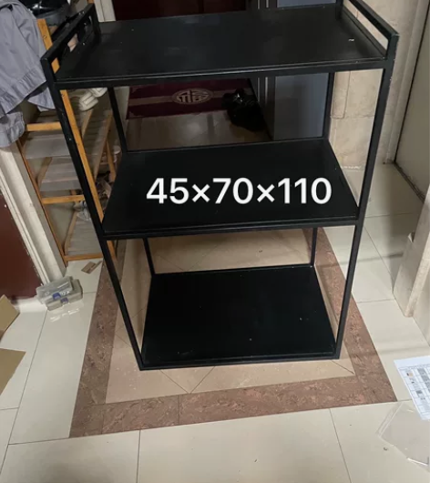 黑色烤漆 置物架  35  滨江倾城之恋自...