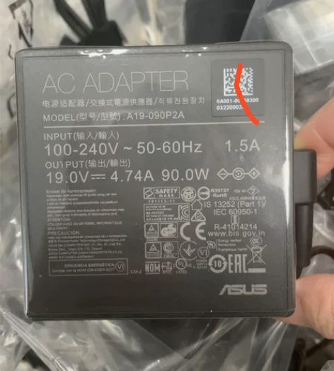 全新纯原装华硕90w电源19v4.74a适...