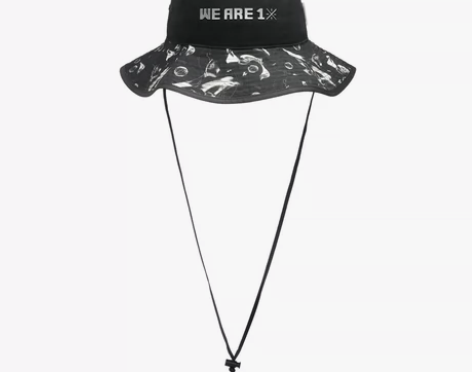 中国李宁Glare联名系列渔夫帽男女同款运...