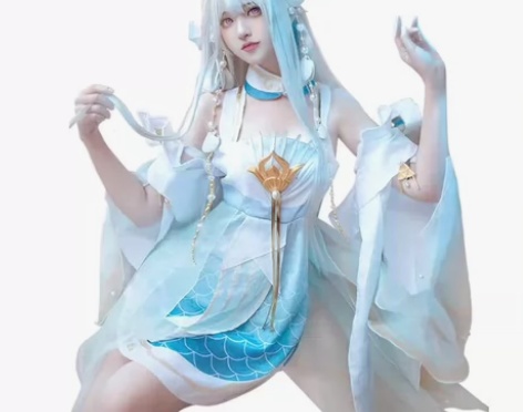 西施游龙清影cos（主换次出） 秀琴家的可...