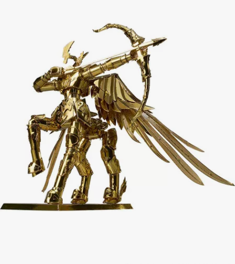 拼酷黄金圣衣射手座拼装模型3D立体金属模型...