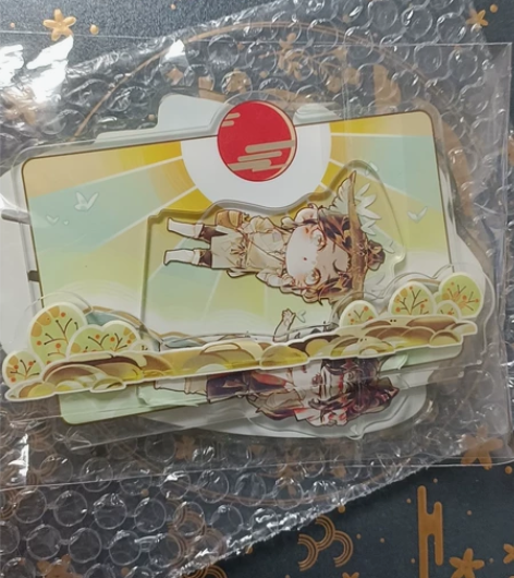 #万物皆可挂闲鱼天官赐福劳动真快乐立牌 撕...