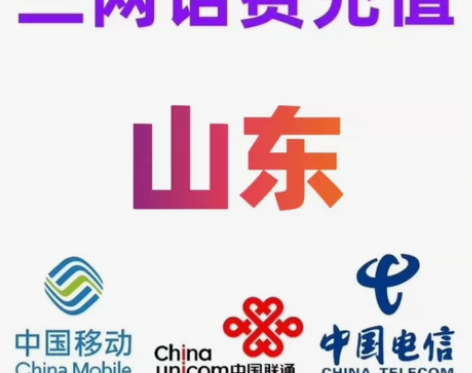 山东移动电信联通话费200元全国手机充值缴...