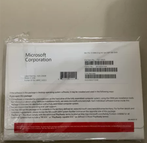 正版WIN10专业版系统光盘企业版中英文繁...