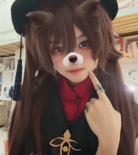 原神胡桃大全套cos服 S码 图片本人可参...