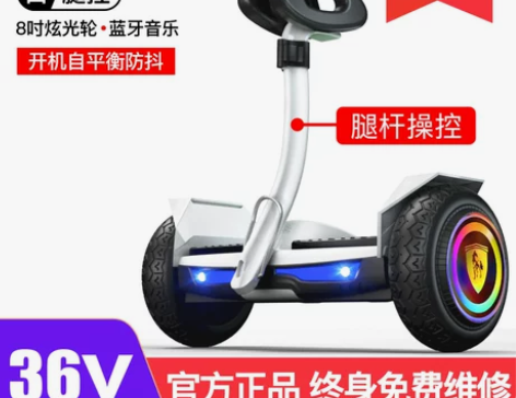 领奥电动平衡车儿童6一12智能2022腿控...