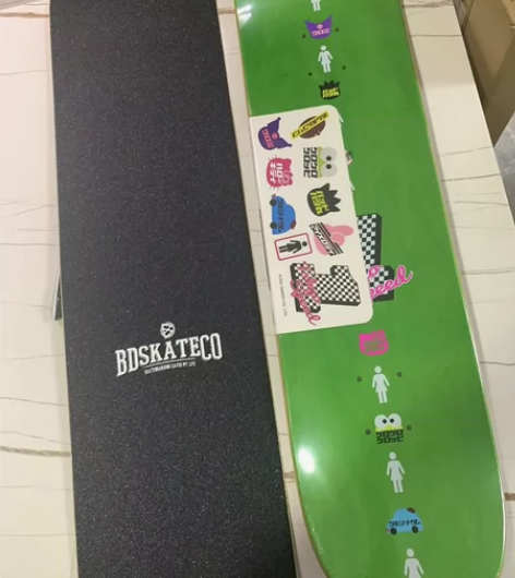 全新进口滑板板面girl三丽鸥联名库洛米（...