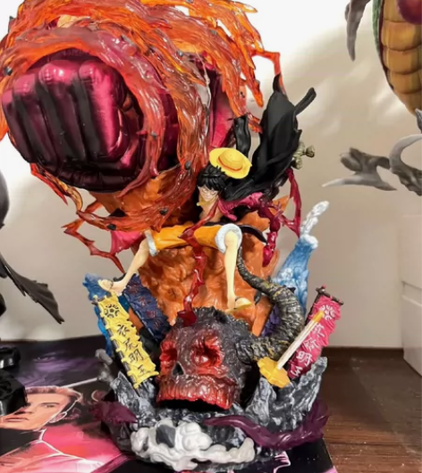 海贼王系列超大盲盒白胡子青稚黄猿路飞索隆G...