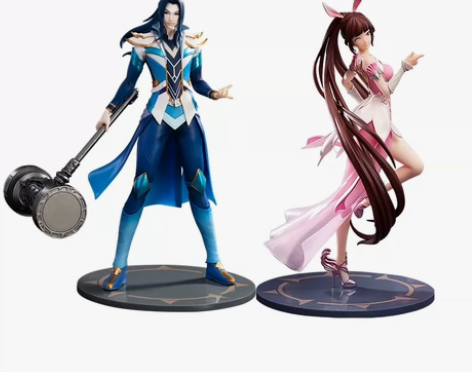 《现货包邮》斗罗大陆动画手办，唐三+小舞组...