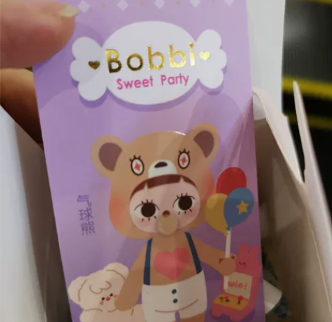 bobbi甜心派对盲盒 礼物 摆件 气球熊...