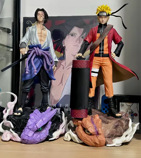 #手办 【现货包邮】火影忍者约42cm地台...