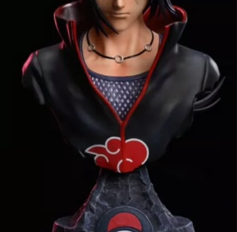 火影忍者 宇智波鼬胸像stl STL图纸，...