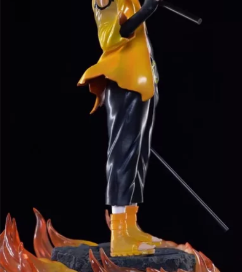 火影忍者GK巨浪 门神 漩涡鸣人可亮灯双头...