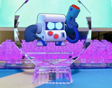 可定制荒野乱斗游戏周边小夜灯摆件瑟奇黑鸦里...