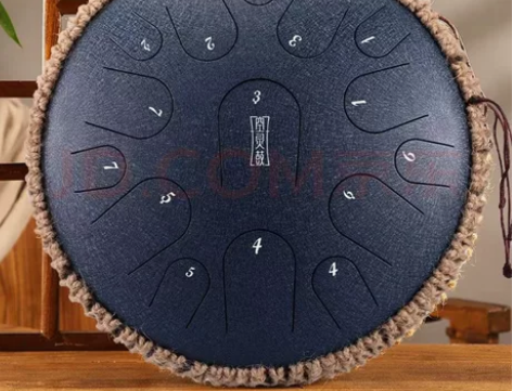 鲁儒 hluru 空灵鼓15音14英寸钛金...