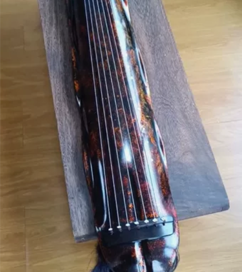 【特价转让】极品鎏金蕉叶朱砂红混沌专业生漆...