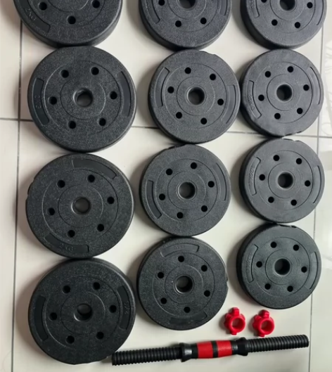 哑铃片处理 环保橡胶哑铃片/杠铃片，便宜出...