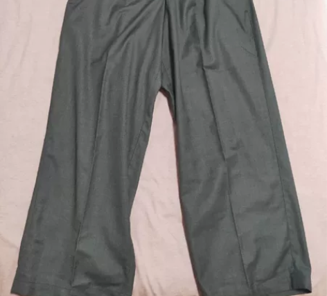 老爹裤 西裤M码，灰色，宽松泫雅风老爹裤，...