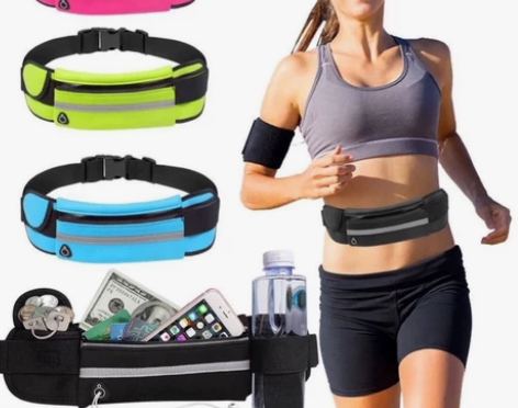 运动腰包户外腰带防水跑步多功能防盗隐形贴身...
