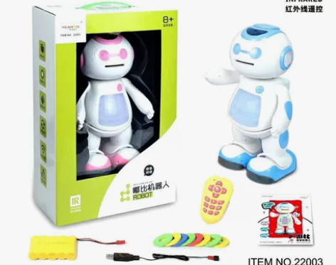 益尔乐智能机器人嘟比，商超下架的机器人，功...