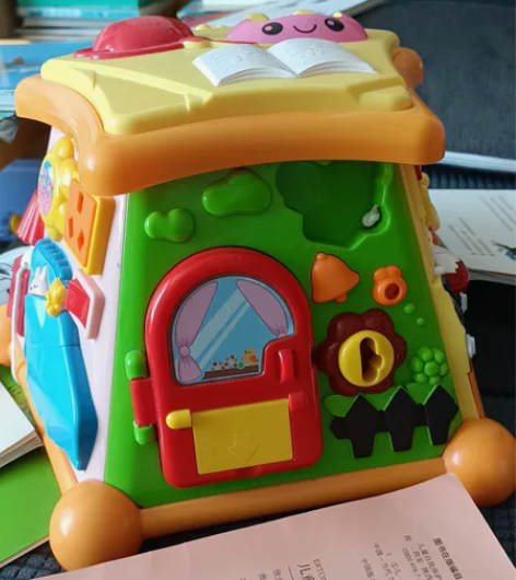 澳乐六面体   9成新  宝宝早教玩具  ...