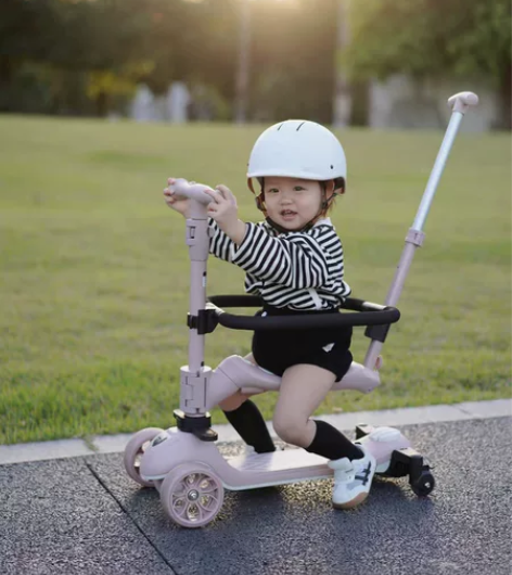 全新正品beie贝易滑板车至尊款六合一 真...