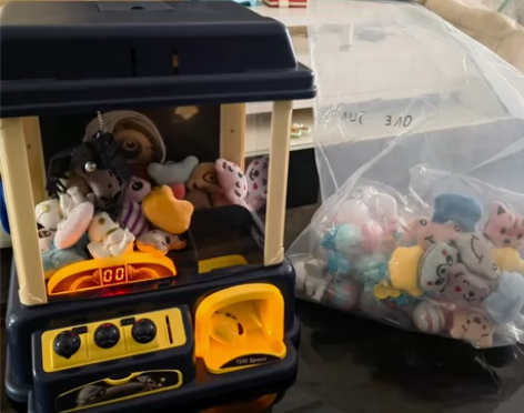 淘嘟嘟娃娃机 宝宝太小不会玩 转给有需要的...