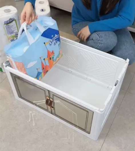 【捡漏了，全新包邮】折叠收纳箱 加厚收纳双...