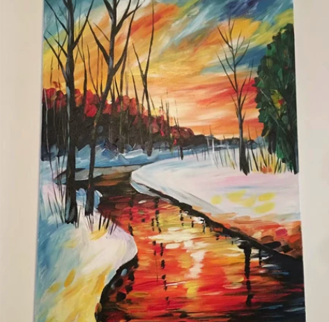 油画风景装饰画 50/70尺寸 纯手绘 ...