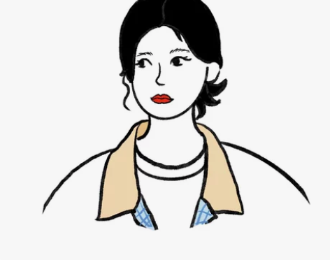 ZZ 手绘头像订制线条个性黑白色彩情侣单人...