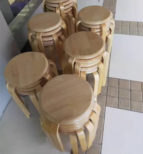 最后40个实木凳子赔本处理实木餐桌凳子小圆...