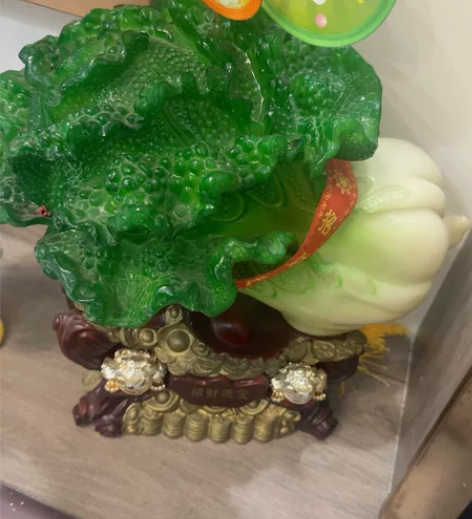 生菜摆件 招财进宝 家里没位置放了 自提西...