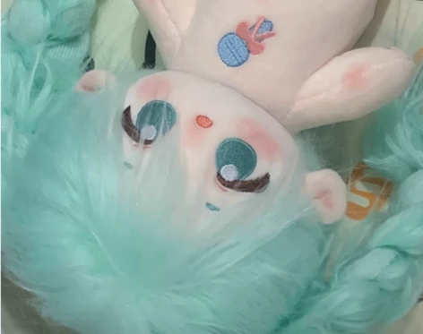 初音未来娃娃双马尾 超可爱玩偶初音同人 f...