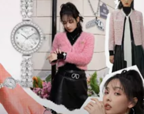 出Davena蒂玮娜同款美人鱼手表，韩版时...