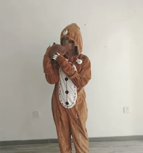 第五人格奈布布朗熊cos 衣服+漫美家假发...